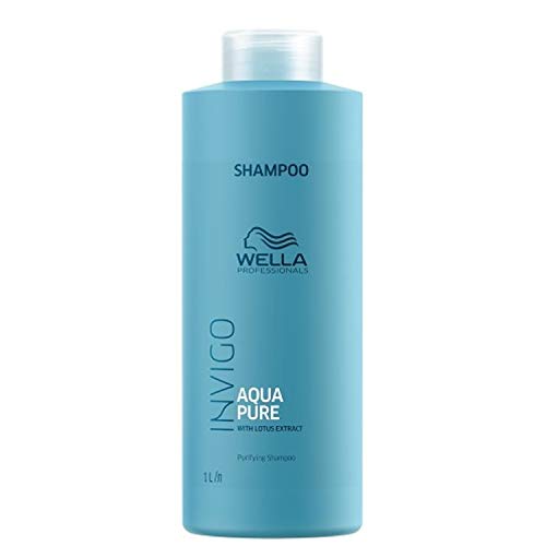 Wella INVIGO Balance Aqua Pure Shampoo Unisex No profesional Champú 1000 ml - Champues (Unisex, No profesional, Champú, 1000 ml, 1 pieza(s))