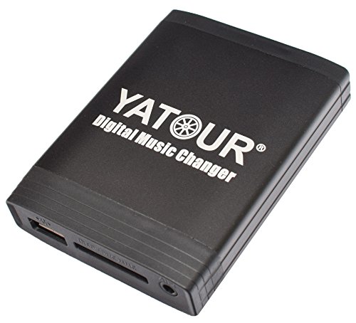 Yatour YTM06-TOY2 Adaptador de Musica Digital para Coche Cambiador CD Interfaz USB, SD, AUX, para Toyota y Lexus (Small)