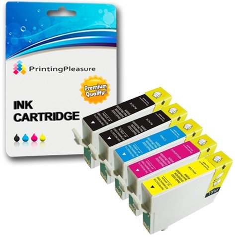 5 Compatibles 18XL Cartuchos de Tinta para Epson Expression Home XP-102 202 205 212 215 225 30 33 302 305 312 315 322 325 402 405 405WH 412 415 422 425 | T1811-T1814 (T1816)