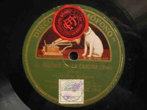 Antiguos discos pizarra - Old slate - EL SALTIRÃ“N DE LA CARDINA (Bou). CAP A LA POSTRA (M. Serra)