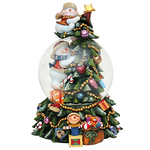 Árbol de Navidad con sonido y figuras mágicas (22,8 cm)