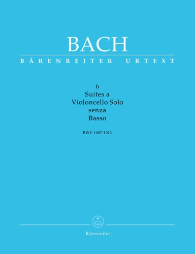 BACH - Suites (6) para Violoncello solo (Inc.Fascimil) (Urtext) (Schwemer)