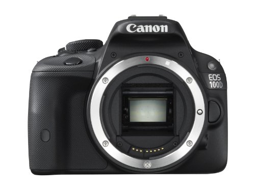 Canon EOS 100D Cuerpo de la cámara SLR 18 MP CMOS 5184 x 3456 Pixeles Negro - Cámara Digital (18 MP, 5184 x 3456 Pixeles, CMOS, Full HD, 407 g, Negro)
