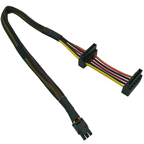 COMeap - Cable de alimentación SATA para disco duro de 15 pines a Mini 6 pines para Dell Inspiron 3653 3650 Series GP2JM 14.5-pulgadas