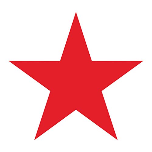 Copytec /Pegatinas – Estrella Roja Red Star Escudo unión soviética CCCP SSSR unión soviética Rusia Rojos Ejército Army NVA (10 x 10 m) # A063