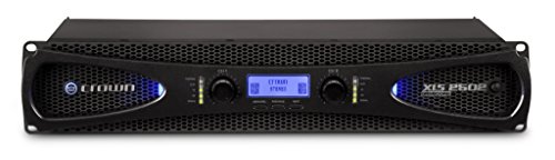 Crown XLS 2502 2.0 Alámbrico Negro - Amplificador de Audio (2.0 Canales, D, 0,5%, 103 dB, 1200 W, 775 W)
