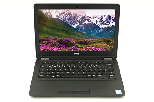 Dell Latitude E5270 i5-6300U - Ordenador de sobremesa (Windows 10 Professional 64 GB, 256 GB SSD, teclado alemán, Win 10 Pro) (Reacondicionado)