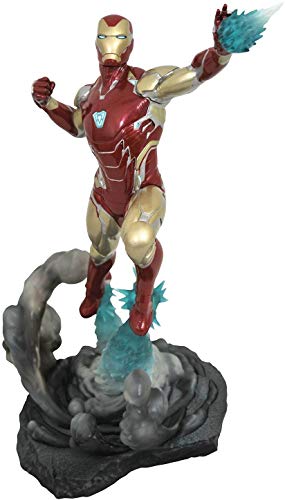 Diamond- Diorama de la colección Marvel Movie Gallery Select del Personaje Iron Man de la película Avengers: Endegame, Multicolor (FEB198521)