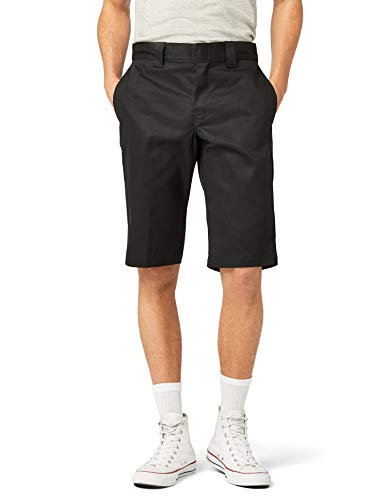 Dickies - Pantalones cortos para hombre, Negro, W32 (Talla del fabricante: 32)