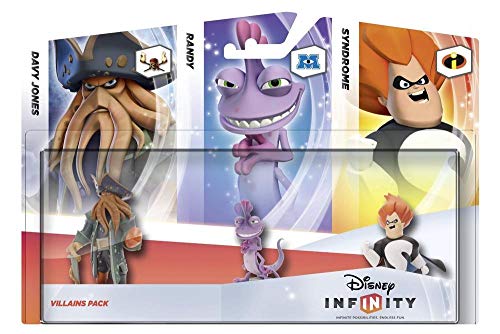 Disney Infinity - Pack 3 Figuras Villanos: Davy Jones, Randall, Syndrome