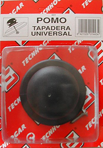 Distribuidora Ersa Pomo Tapadera, Negro, 16,5 x 11,5 x 4,4 cm