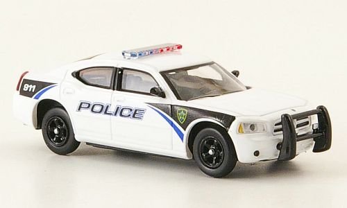 Dodge Charger, Policia, Polizei (US), Modelo de Auto, modello completo, Ricko 1:87