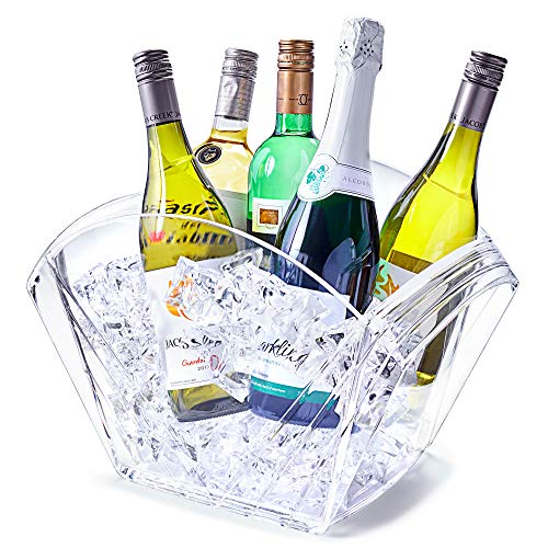 Enfriador de bebidas VIP – Cubo de bebidas, recipiente para bebidas, cubo de vino y champán, tina de fiesta