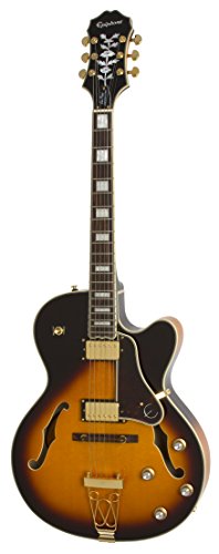 Epiphone Joe Pass Emperor-II PRO - Guitarra eléctrica, color vintage sunburst