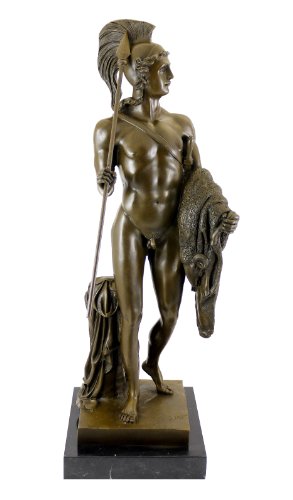 Estatua de bronce – Jason con el doradas Fieltro – Bertel thorva ldsen Escultura – Firmada – Bronce Figuras comprar