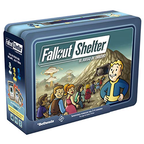 Fantasy Flight Games- Fallout Shelter, Color (ZX06ES)