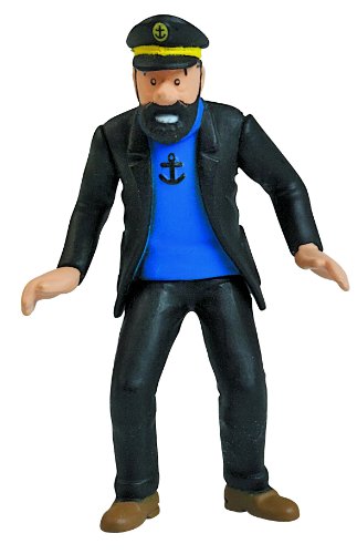 Figura de colección Tintín El capitán Haddock 9cm Moulinsart 42430 (2010)