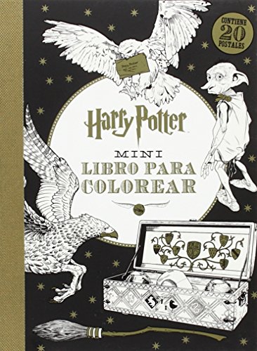 Harry Potter Mini libro para colorear (HARRY POTTER LIBROS PARA COLOREAR)
