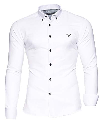 Kayhan Hombre Camisa, Oxford White L