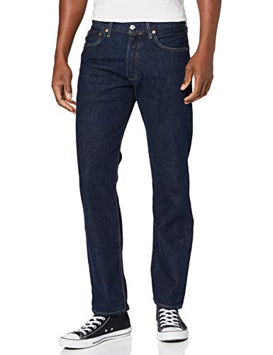 Levi's 501 Original Fit Jeans Pantalón vaquero con diseño clásico y cómodos de usar, Onewash, 33W/30L para Hombre