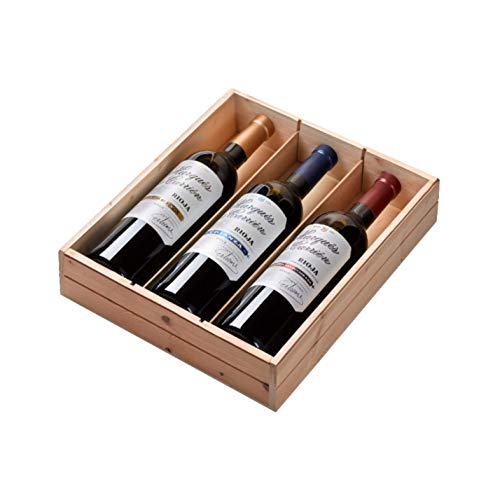 Marqués de Carrión Surtido de 3 Vinos con D.O Rioja: Reserva, Crianza y Vendimia Seleccionada - Pack de 3 Botellas x 750 ml