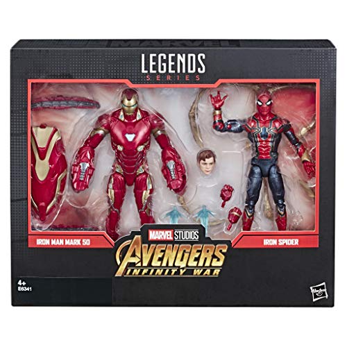 Marvel Legends - Iron Man Mark 50 y Iron Spider (Hasbro E6341E48)