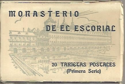 MONASTERIO DE EL ESCORIAL. 20 TARJETAS POSTALES. (PRIMERA SERIE).