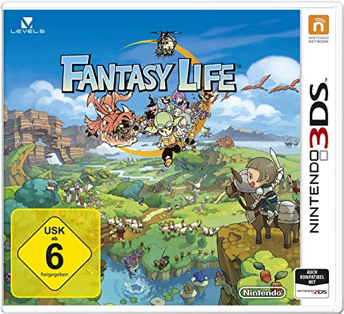 Nintendo Fantasy Life, 3DS - Juego (3DS, Nintendo 3DS, RPG (juego de rol), Level-5, September 26, 2014, E10 + (Everyone 10 +))