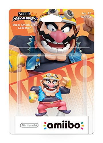 Nintendo - Figura Amiibo, Colección Super Smash Bros, Wario