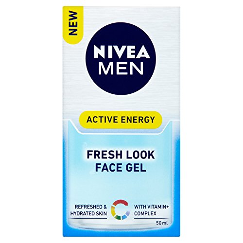 NIVEA MEN Active Energy Fresh Look, Gel Facial Hidratante, 50 ml