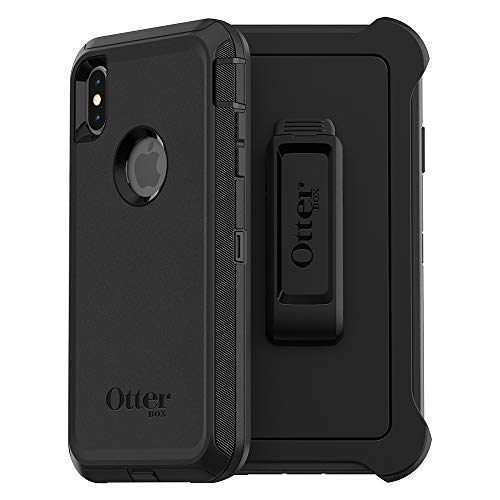 OtterBox Defender - Funda Anti caídas Robusta para Apple iPhone XS MAX, Color Negro