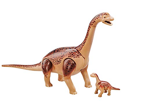Outletdelocio. Playmobil 6595. Dinosaurio Brachiosaurio con Bebe. 2 Figuras