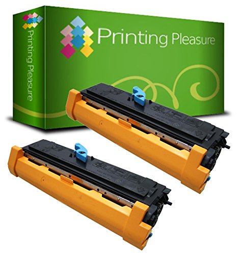 Pack 2 Unidades EPL-6200 Tóner Compatible con Epson EPL-6200L, EPL-6200N