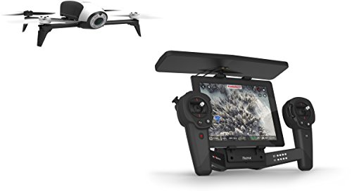 Parrot PF726103AA - Bebop Drone 2, con SkyController, color Negro, Blanco