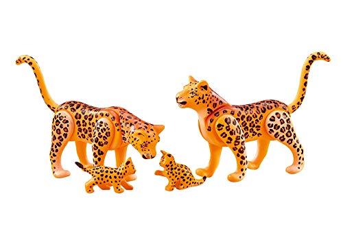 Playmobil 539. Familia de Leopardos con Bebes