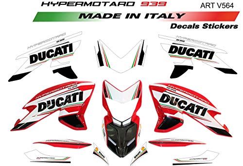 Set Pegatinas para Ducati Hypermotard 939 Diseño Tricolor