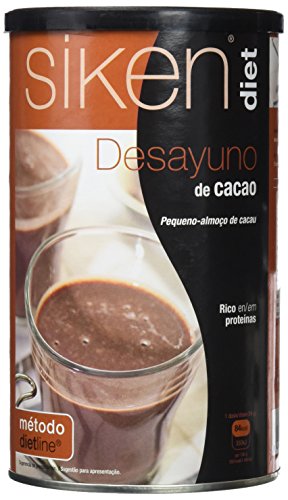 SIKEN Diet Desayuno - Bote  de  400 g. de cacao. 84 Kcal/ración.