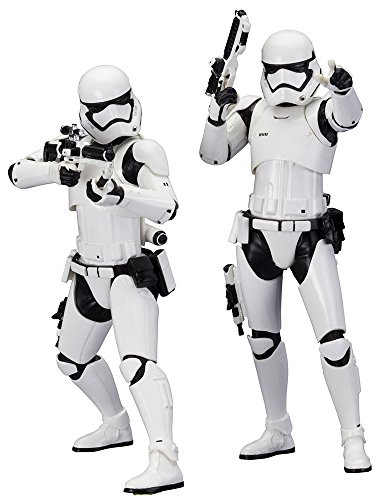 Star Wars Stormtrooper First Order Pack 2 Figuras, 18 cm (Bandai SW107)