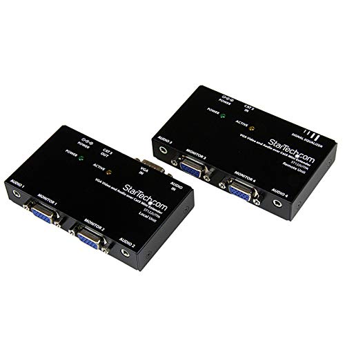 StarTech.com ST122UTPAEU - Extensor de vídeo VGA y Audio por Cable Cat5 UTP Ethernet