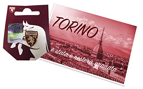 tex family - Insignia de Metal, diseño de Torino Fútbol F.C. y Tarjeta Torino es