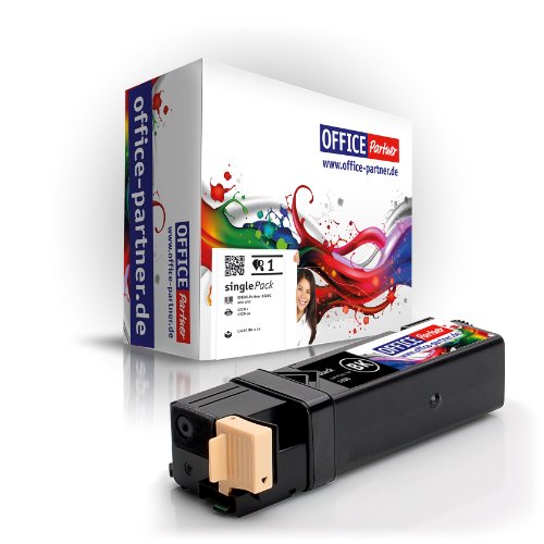 Toner Compatible para DELL 1320C (Negro) para la Impresora láser DELL 1320; 1320C; 1320CN; 2130; 2130cn; 2135; 2135cn