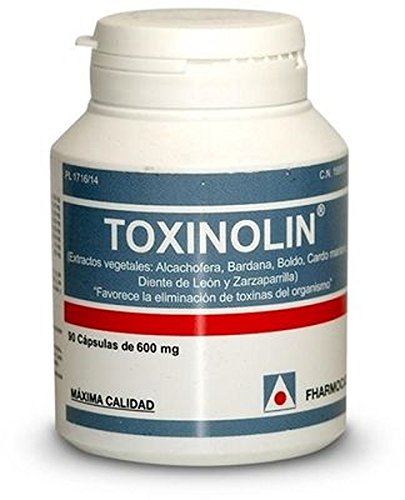 Toxinolin 90 cápsulas de 600 mg de Fharmocat