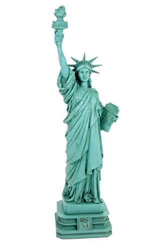Unbekannt Estatua de la Libertad Statue of Liberty 32 cm Verde New York Figura Escultura Decorativa