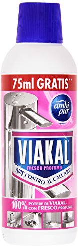 Viakal - Desincrustante y limpiador líquido, fresco aroma, 5 unidades de 500 ml (2500 ml)