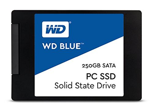 WD Blue, disco de estado sólido (SSD) interno de 250 GB - SATA a 6 Gb/s y 2,5"