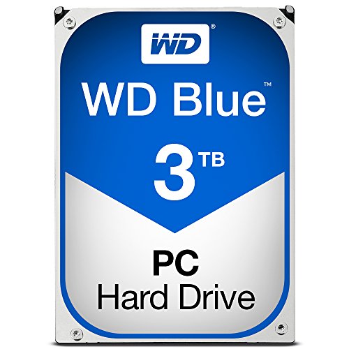 WD Blue WD30EZRZ - Disco duro interno 3.5 pulgadas, SATA 3, 64 MB, 5400RPM, 3000GB (3TB)