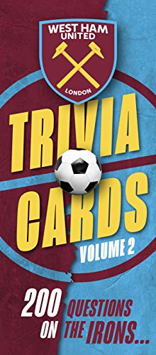 West Ham United FC Trivia Cards Volume 2 (English Edition)