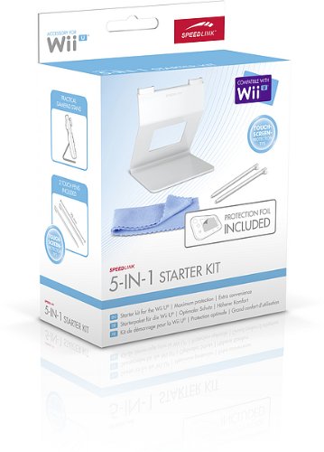 Wii U - 5-IN-1 STARTER-KIT - Comfort, white [Importación alemana]