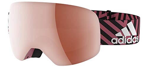 adidas Gafas de Esqui BACKLAND Spherical AD86 Trace Maroon/LST Active Silver AF Cat. Unisex