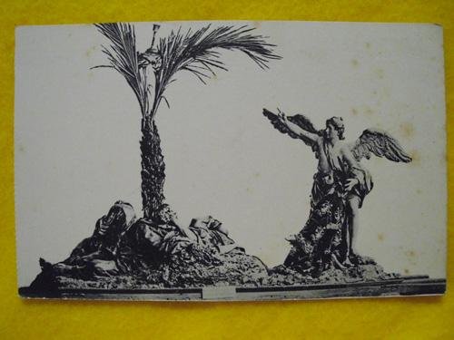 Antigua Postal - Old Postcard : MURCIA - Procesión del Viernes Santo - La Oración del Huerto - Escultura de Salzillo